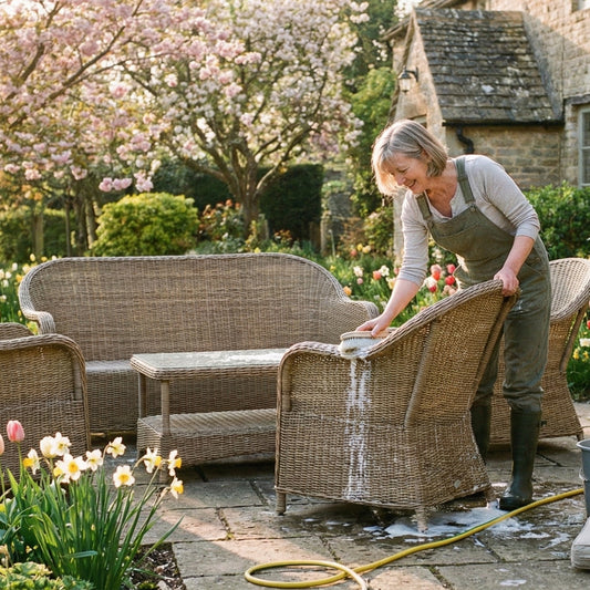 3 astuces pour nettoyer votre salon de jardin après l'hiver