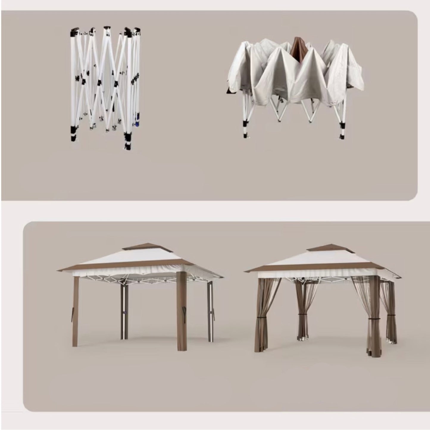 Gazebo pliable - StJean-Garden