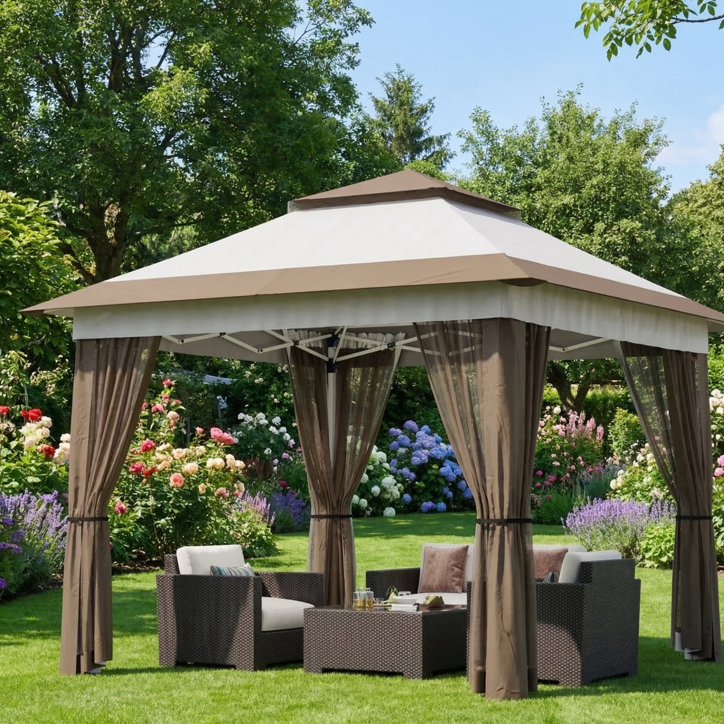 Gazebo pliable - StJean-Garden